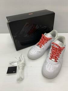 153-KB1909-100: Supreme × Nike Air Force 1 Low White シュプリーム × ナイキ エアフォース1 ロー ホワイト 替え紐付