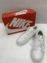 153-KB1913-100: Nike WMNS Dunk Low Yellow Heart ナイキ ウィメンズ ダンク ロー イエロー ハート タグ付き未使用品_画像1