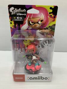 52-y12919-60s amiibo アミーボ スプラトゥーン ガール ネオンピンク 未開封品