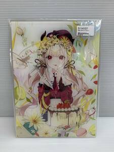 62-KT3910-80s にじさんじ 2021 誕生日グッズ 奈羅花 アクリルパネル 未開封品