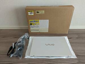 【新品同様】VAIO F14 VJF1418 Core i5-1334U ＋ メモリー8GB ＋ SSD 512GB ホワイト