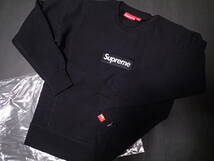 新品未使用 Supreme Box Logo CREW S 　BLACK シュプリーム コムデギャルソン ドット ミラー NORTH FACE_画像1