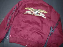 新品未使用 タグ付き レア!!　Supreme × ANTIHERO BOMBER JKT S BURGUNDY シュプリーム コムデギャルソン ドット ミラー_画像1