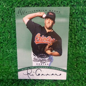 DONRUSS SIGNATURE SERIES Giovanni Carrara 0304