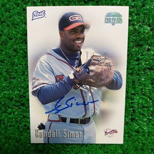 Best AUTOGRAPH Randall Simon 来日外国人 ランドール・サイモン オリックスバファローズ