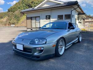 平成13年式 JZA80 スープラ RZ-S 6MT スポーツABS 17インチブレーキ ベバストサンルーフ 付き 2JZ SUPRA