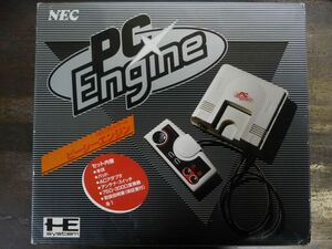 NEC PCエンジン PC Engine レトロゲーム 本体 PI-TG001 コントローラー 電源アダプタ 箱説付き