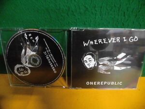 輸入盤CDシングル　ワン・リパブリック　ONEREPUBLIC　WHEREVER I GO