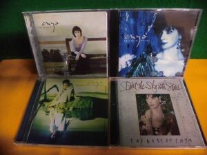 CD　エンヤ ペイント・ザ・スカイ(ベスト) /フォー・ラヴァーズ /輸入盤　Enya Shepherd Moons /a day without rain　4枚セット