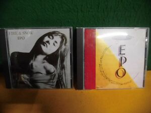 CD EPO THE VERY BEST OF EPO　ベスト/　FIRE ＆ SNOW　エポ