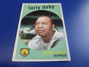 １９５９　TOPPS　＃４５５　LARRY　DOBY