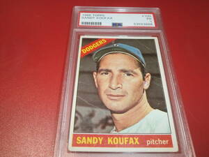 １９６６　TOPPS　＃１００　SANDY KOUFAX　　RSA１