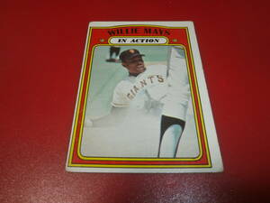 1972 TOPPS #50 WILLIE MAYS