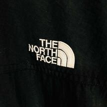 ノースフェイス　THE NORTH FACE　ナイロンジャケット　ジップジャケット　ブラック　L　フリース裏地　黒　アウトドア　アウター　メンズ_画像2