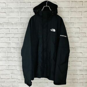 ノースフェイス　THE NORTH FACE　ナイロンジャケット　XL　ブラック　黒　マウンテンパーカー　アウター　アウトドア　メンズ