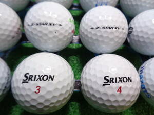 [MSR354.] 【マジック】 B級 スリクソン ゼットスター エックスブイ 21年 SRIXON Z・STAR XV 20球 ロストボール 【中古】