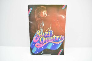 スージークアトロ 1977年 来日コンサート パンフレット[Suzi Quatro][洋楽][ロック][昭和レトロ][当時物]