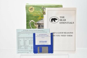 ACCOLADE Macintosh JACK NICKLAUS COURSE DISK Vol.4 U.S. OPEN box opinion attaching [ floppy ][ golf game ][ Jack ni Class ][ Macintosh ]H