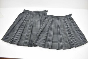 BENCOUGAR femme スクールスカート グレーチェック 柄 W69cm 丈45cm 54cm 2点まとめて[ベンクーバーファム][学校][コスプレ][k1]