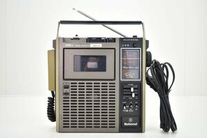 National RQ-540 MAC GT ラジカセ[ナショナル][マックGT][ラジオカセットレコーダー][RADIO CASSETTE RECORDER][昭和レトロ][当時物]28M