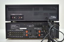 Technics SU-7700II プリメインアンプ + RS-617U カセットデッキ[テクニクス][INTEGRATED AMPLIFIER][CASSETTE DECK][オーディオ]23M_画像4