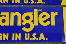 Wrangler アクリル製 看板 BLUE BELL 約30×150cm 2枚まとめて [ラングラー][ブルーベル][1904][BORN IN USA][電飾][企業物][当時物]H_画像6