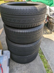 1円スタート！BRIDGESTONE ブリジストン　レグノ2本、LUFT RV2本　岡山蒜山高原手渡し　その他条件あります　