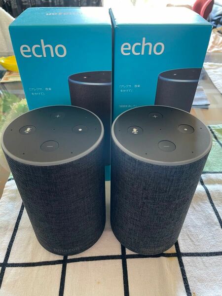 Amazon Echo 第2世代 チャコール 2台セット