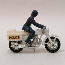 ○24031521　ミニカー　MATCHBOX　マッチボックス　HONDA 750　ホンダ　POLICE　ポリスバイク　イギリス製　LESNEY　レズニー_画像5