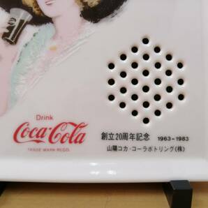 ○24031802 Coca-Cola コカ・コーラ ラジオ National/ナショナル R-71 昭和レトロ ノベルティ アンティーク 通電チェック済◎の画像2