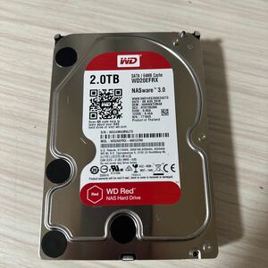 X9:【動作保証/使用0時間/AVコマンド対応】WDC WD20EFRX 3.5インチHDD SATA 2TB 2000GB