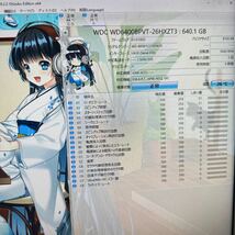 W16: (動作保証/使用0時間 )WDC 2.5インチHDD 640GB WDC WD6400BPVT 9.5mm_画像2