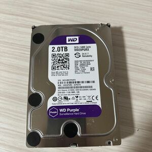 X15:【動作保証/使用0時間/AVコマンド対応】WDC WD20PURX-64P6ZY0 3.5インチHDD SATA 2TB 2000GB