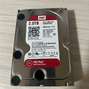 X27:【動作保証/使用0時間/AVコマンド対応】WDC WD20EFRX 3.5インチHDD SATA 2TB 2000GB