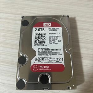 X31:【動作保証/使用0時間/AVコマンド対応】WDC WD20EFRX 3.5インチHDD SATA 2TB 2000GB