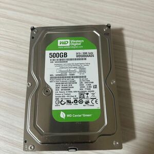 Q64:◇動作保証/AVコマンド対応◆使用0時間 WDC WD5000AADS-14S9B1 SATA 3.5インチHDD SATA 500GB