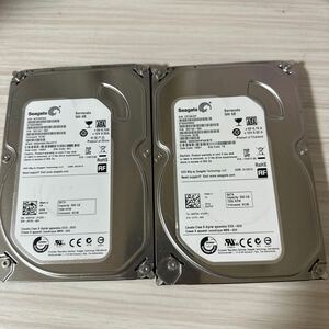 二枚セット:Q7/8:◇動作保証◆使用0時間 /薄型/Seagate SATA 3.5インチHDD SATA 500GB ST3500418AS