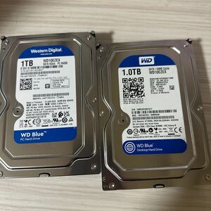 B21/22:◇動作保証/◆使用0時間 WDC SATA 3.5インチHDD SATA 1TB WD10EZEX-00BN5A0