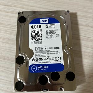 N17:(動作保証/使用0時間)Western Digital Blue 4TB WDC WD40E31X-00HY4A0 3.5インチ SATA HDD 4000GB