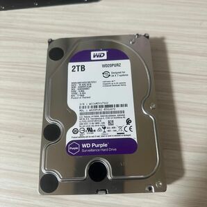 X10:【動作保証/使用0時間/AVコマンド対応】WDC WD20PURZ-85GU6Y0 3.5インチHDD SATA 2TB 2000GBの画像1