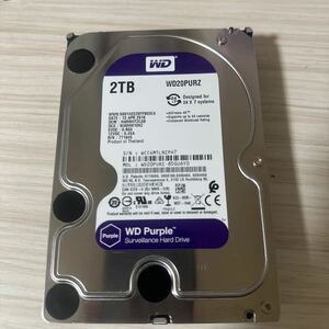 X11:【動作保証/使用0時間/AVコマンド対応】WDC WD20PURZ-85GU6Y0 3.5インチHDD SATA 2TB 2000GB