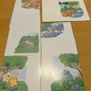 レトロ絵葉書 ポケモン