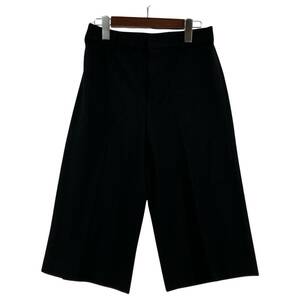 ゆうパケットOK AMACA アマカ ガウチョ パンツ size38/ブラック レディース