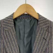 ONLY オンリー ウール100％　ストライプ　ジャケットパンツスーツ スーツ size175A/グレー メンズ_画像2