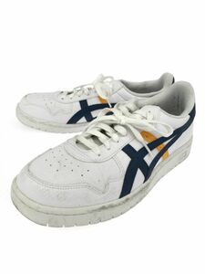 ASICS アシックス スニーカー size25.5/白×紺 ■■ ☆ djd0 メンズ