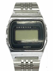 CASIO カシオ 155-B819 デジタル 腕 時計 シルバー ■■ ☆ ebc6 メンズ