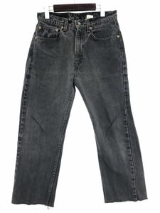 LEVI'S リーバイス 505 デニムパンツ size31/黒 ■■ ☆ ebc6 メンズ