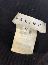 CELINE セリーヌ カシミヤ100% タートルネック ニット セーター sizeM/パープル ◇■◎ ☆ ebc6 レディース_画像6