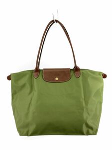 LONGCHAMP ロンシャン トート バッグ 緑 ■■ ☆ ebc6 レディース