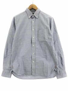 ゆうパケットOK BEAMS ビームス シャツ sizeS/ライトブルー ■■ ☆ ebc6 メンズ